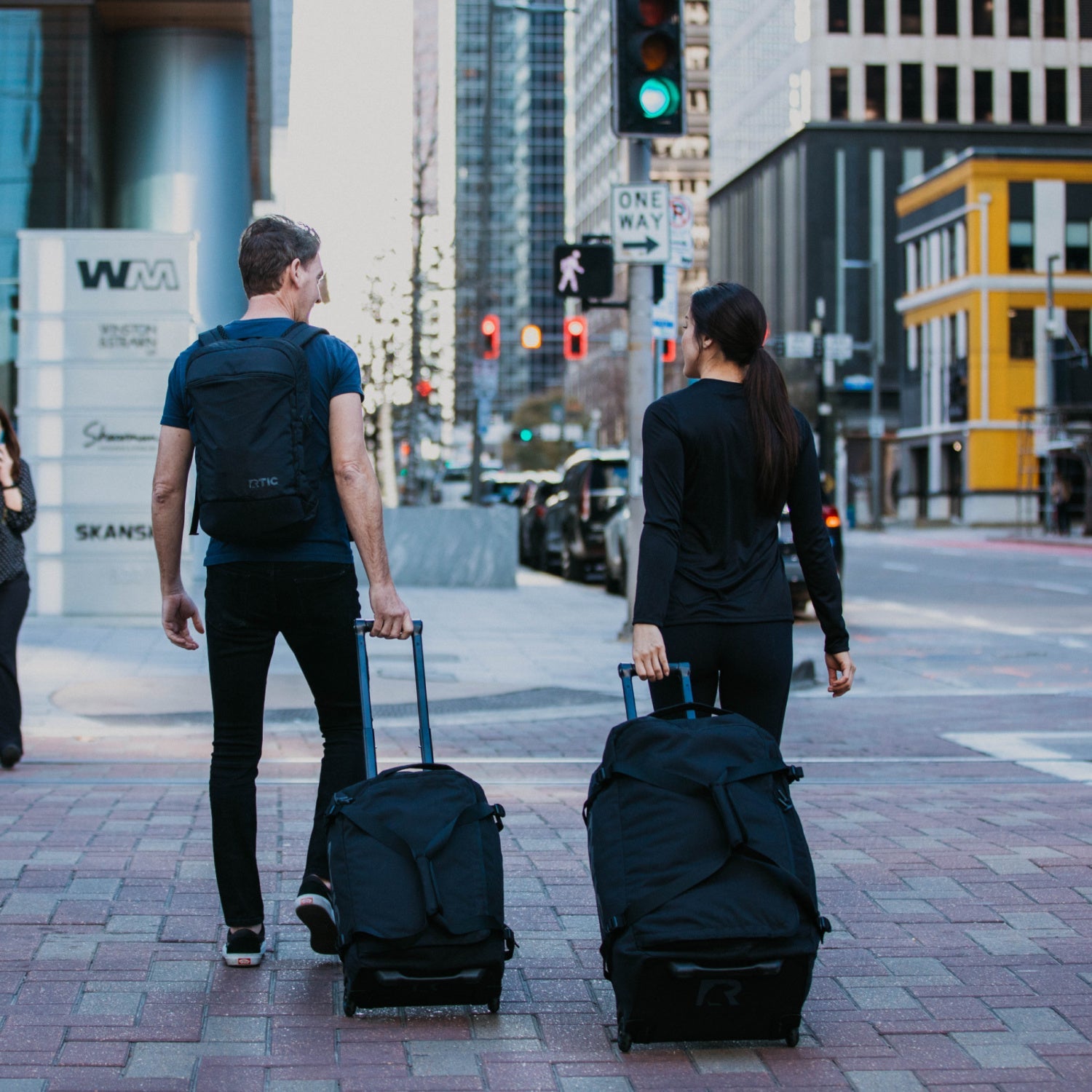 Road Trip Rolling Duffle Bag
