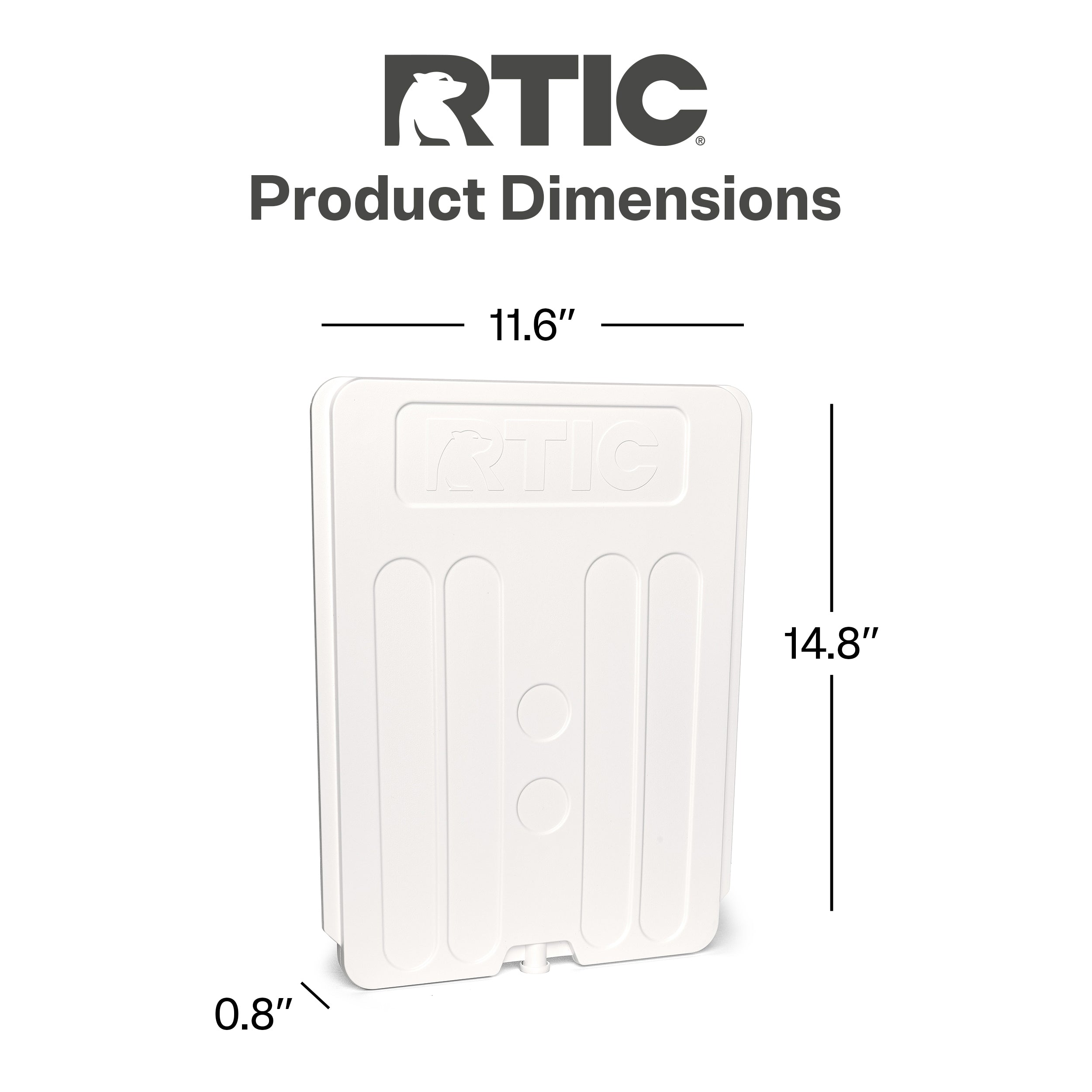 Ultra-Tough Cooler Freezable Divider