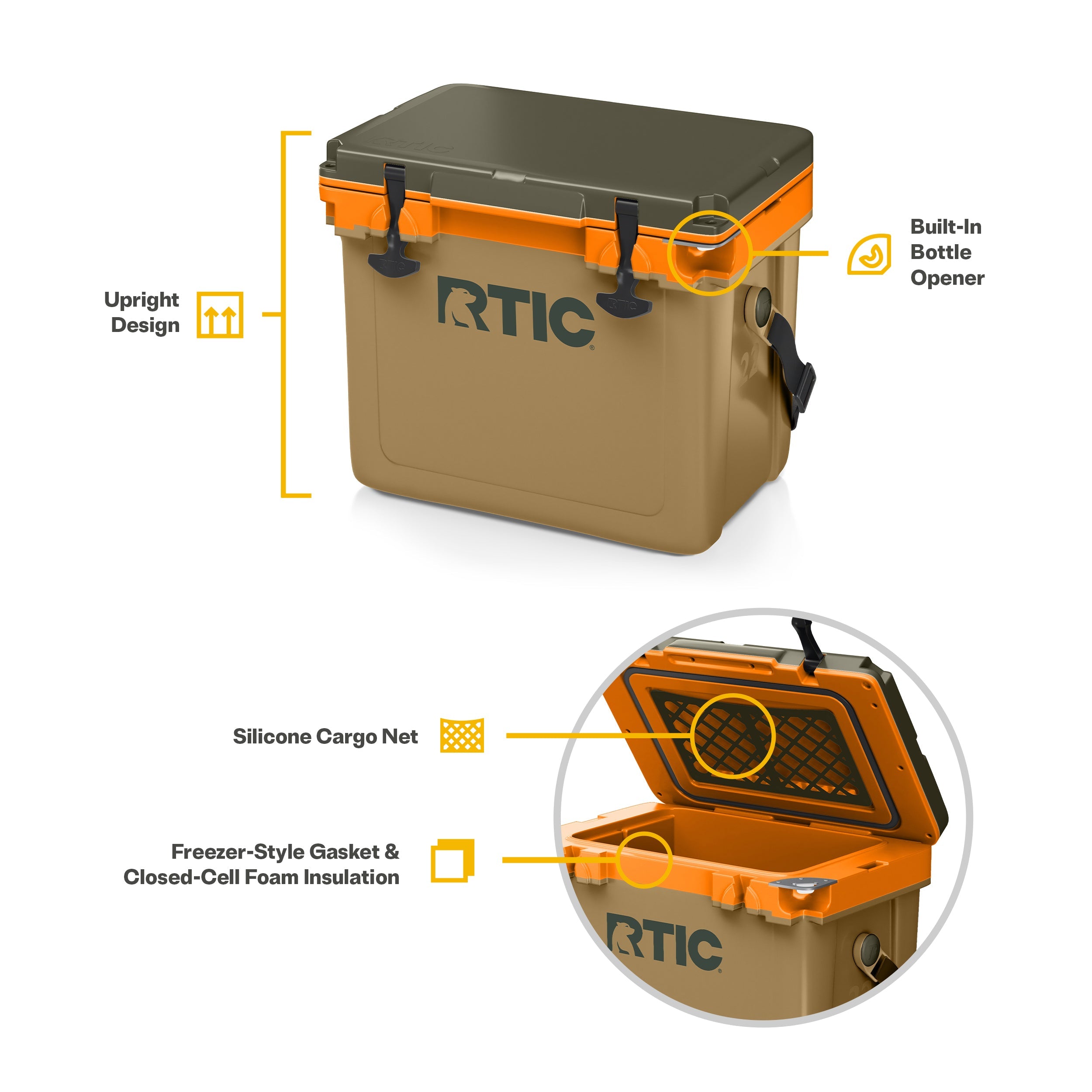 22 QT Ultra-Light Cooler