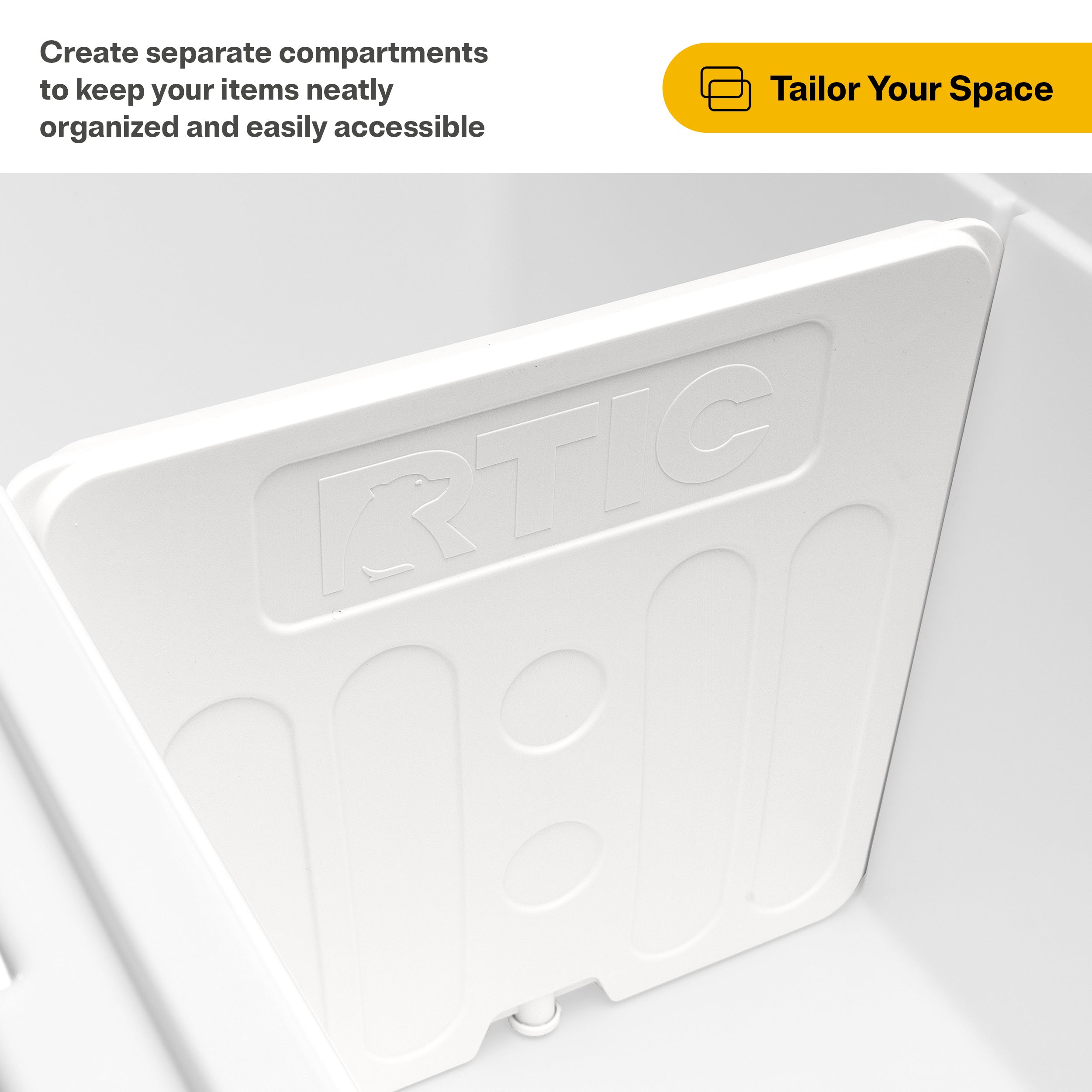 Ultra-Tough Cooler Freezable Divider