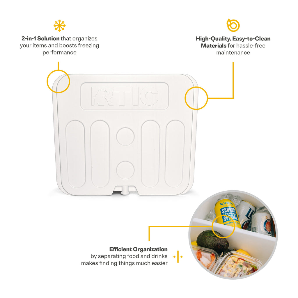 Ultra-Light Cooler Freezable Divider