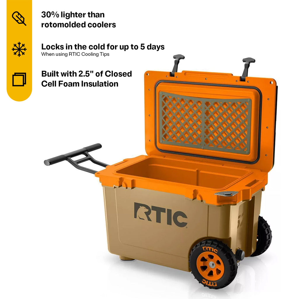 52 QT Ultra-Light Wheeled Cooler
