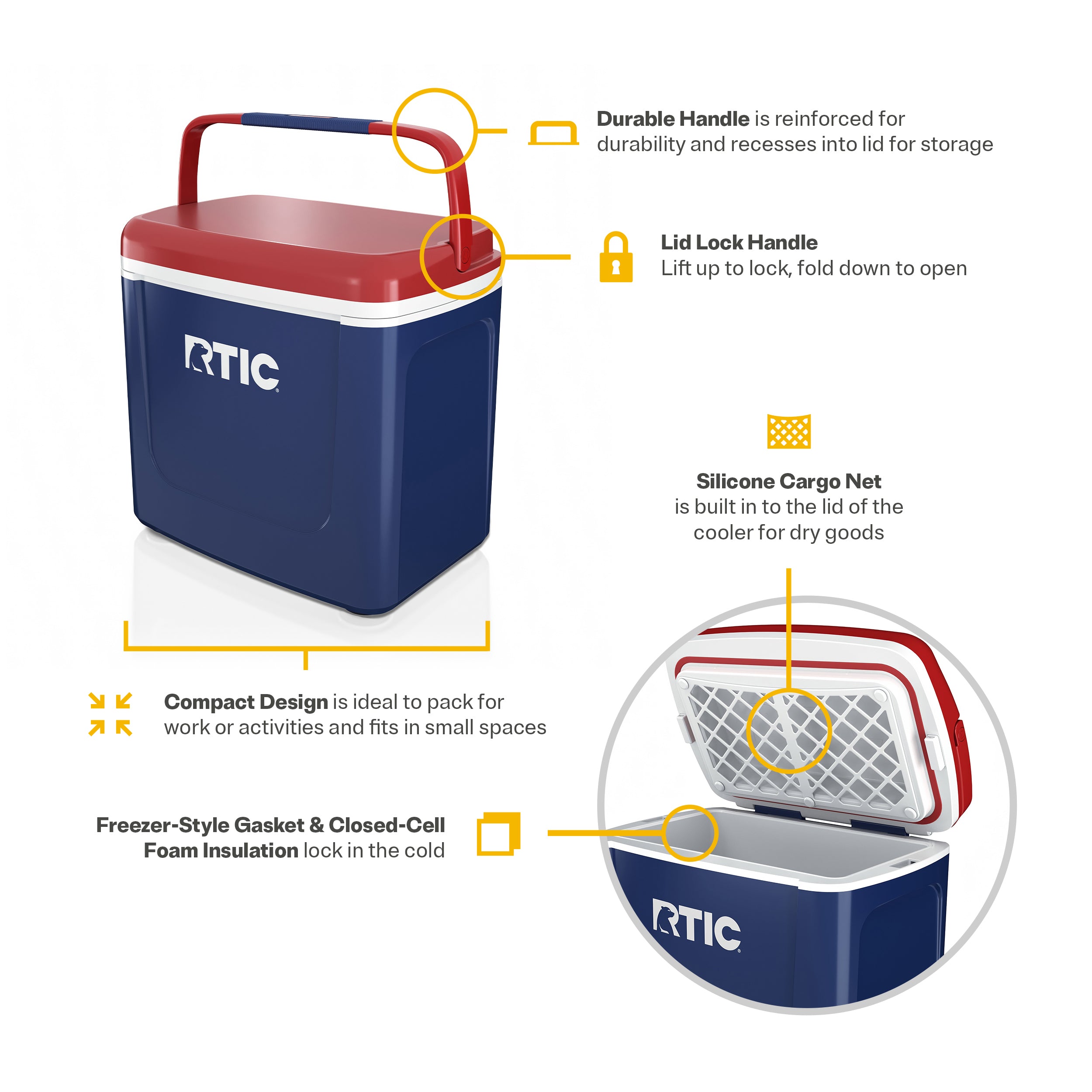 8 QT Road Trip Personal Cooler