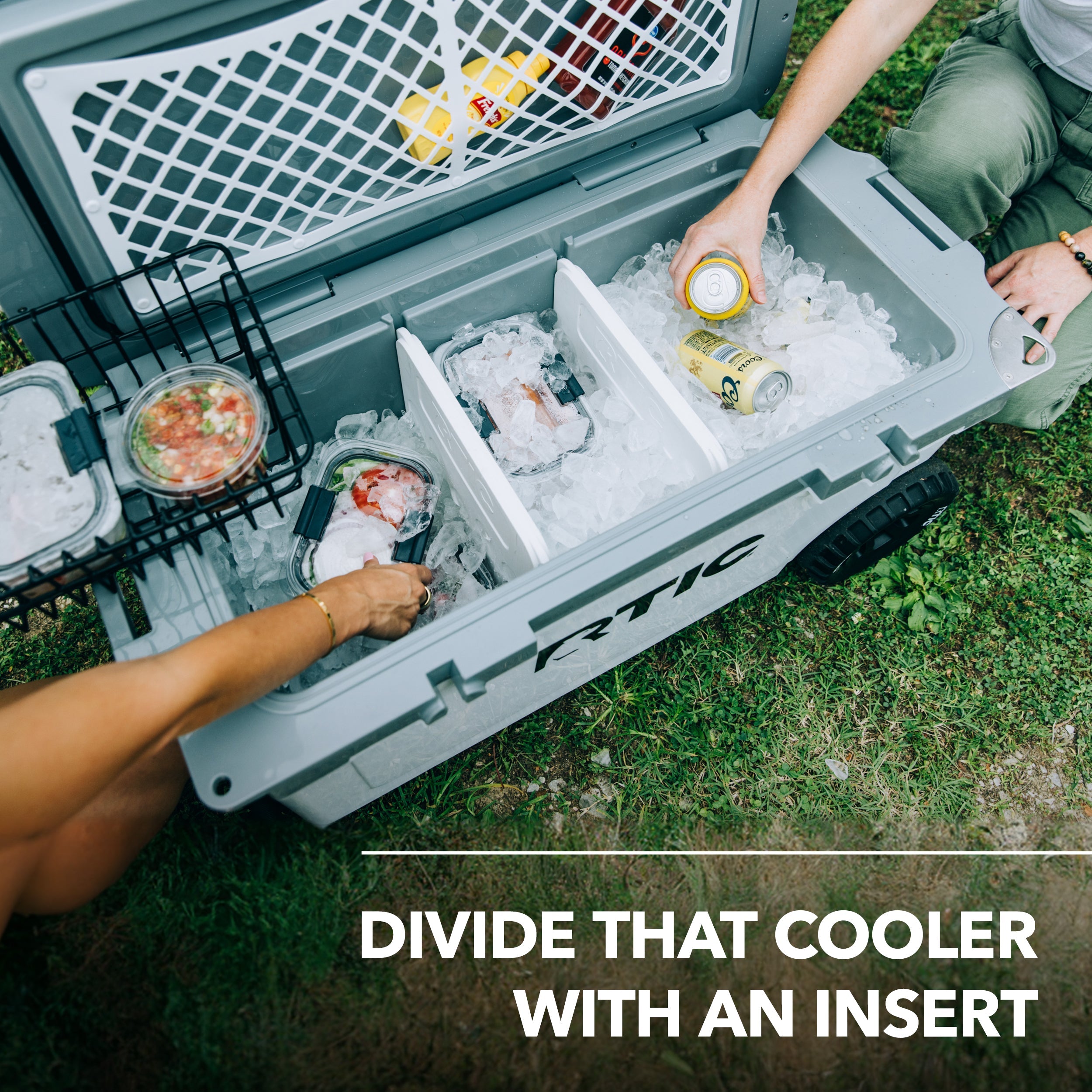 Ultra-Light Cooler Freezable Divider