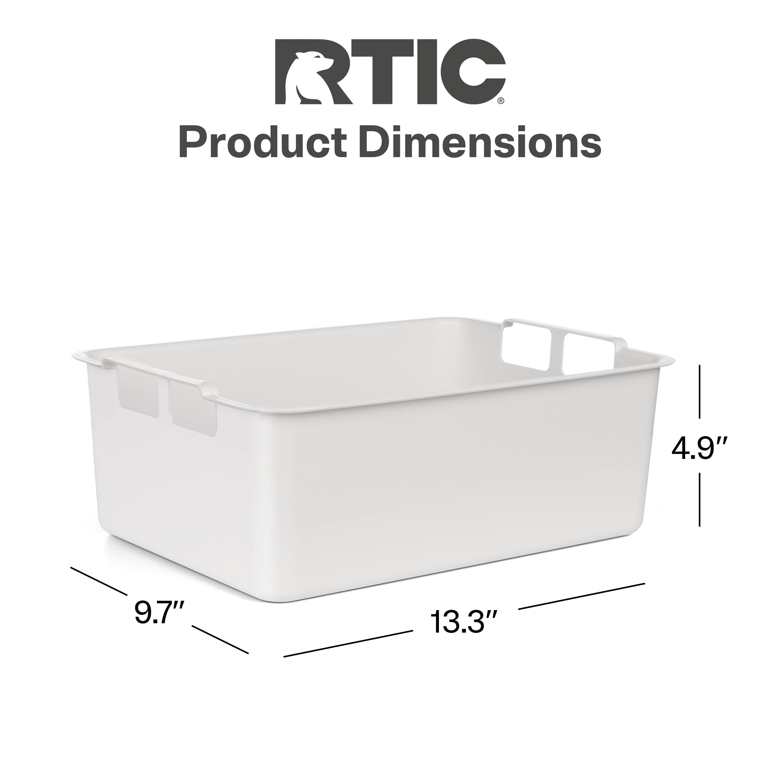 Ultra-Tough Cooler Dry Goods Basket