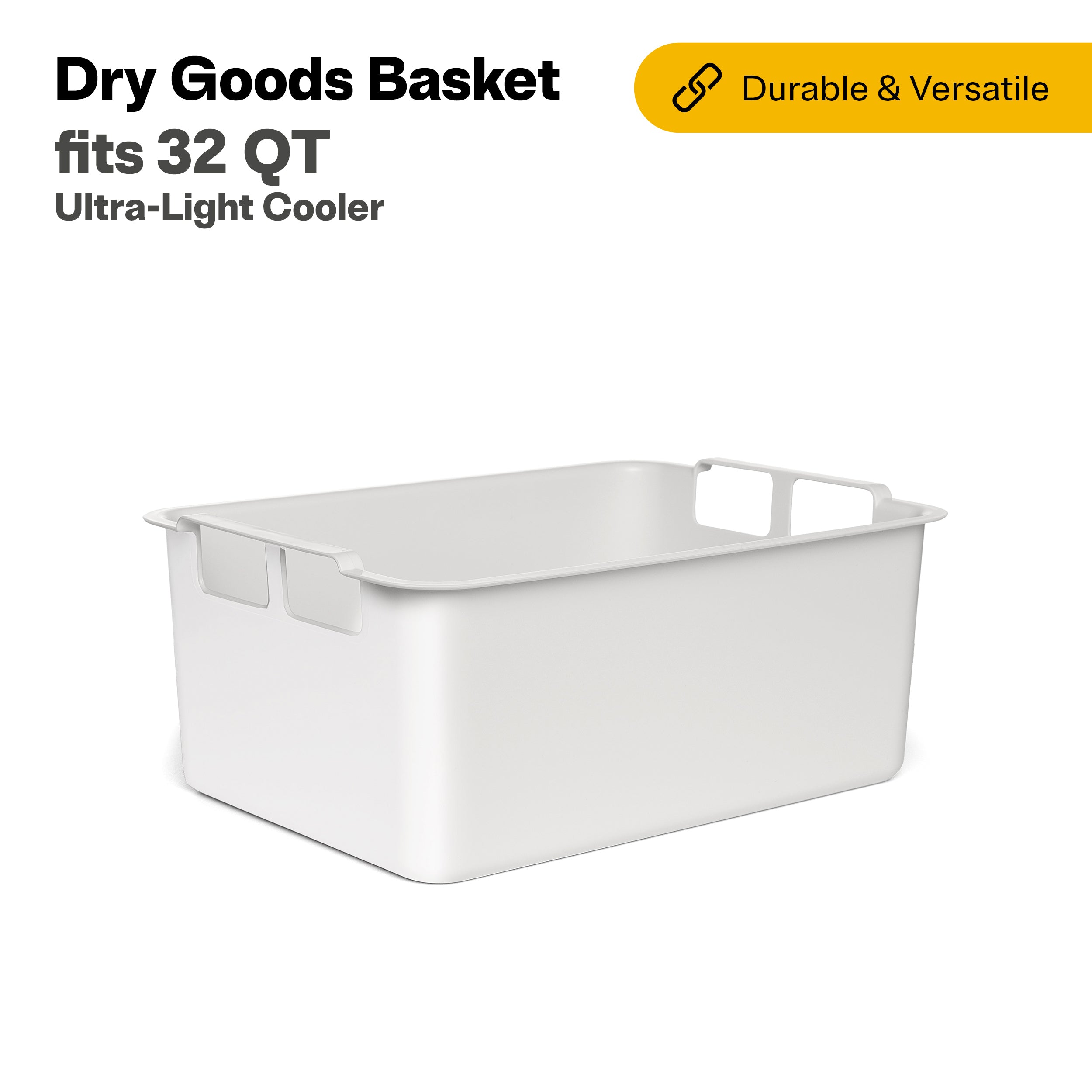 Ultra-Light Cooler Dry Goods Basket